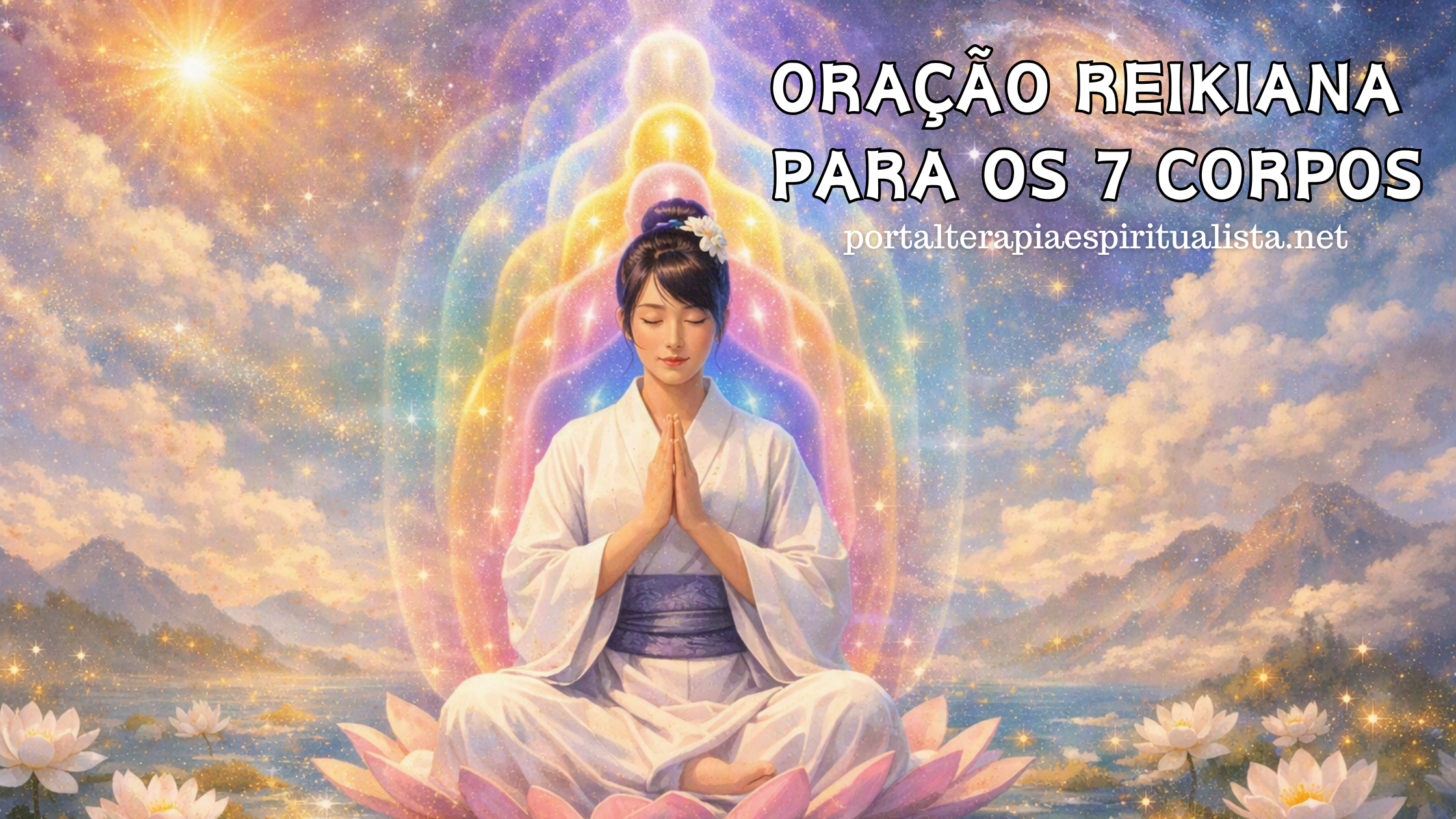 Oração Reikiana para os 7 Corpos